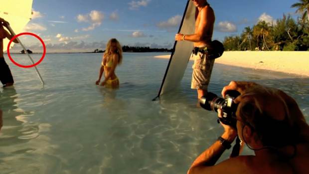 Brooklyn Decker in the Maldives IMAGE